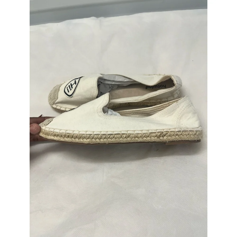 Hotwind Slip on Canvas Espadrille shoes Women size 38/7.5